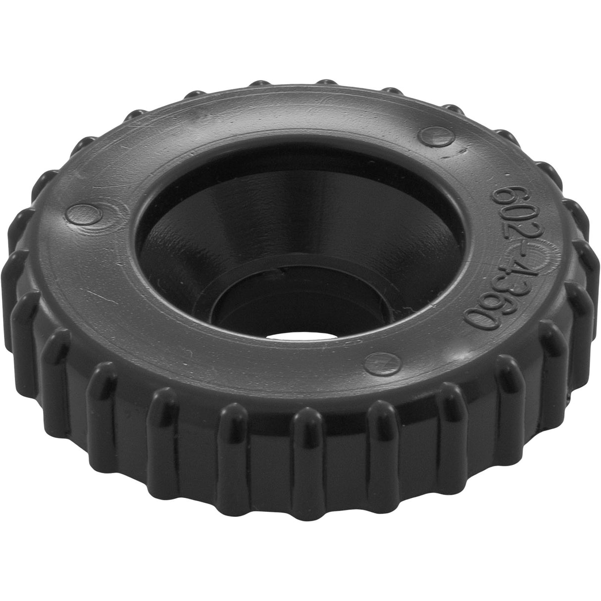 Cap, Waterway Single Port On/Off Valve, Black : 602-4361 - Waterway Plastics - 806105104779 - PartsForSpas.com