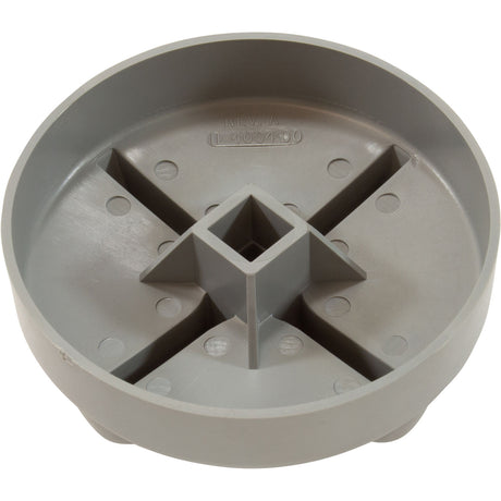 Knob, Dimension One Selector Valve, Skirted, Gray : 7000-102 - Dimension One - 7000-102 - PartsForSpas.com