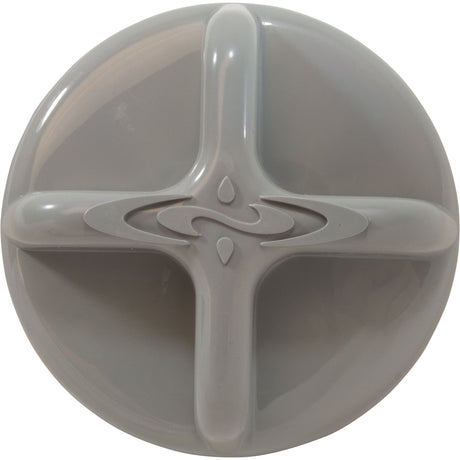 Knob, Dimension One Selector Valve, Skirted, Gray : 7000-102 - Dimension One - 7000-102 - PartsForSpas.com