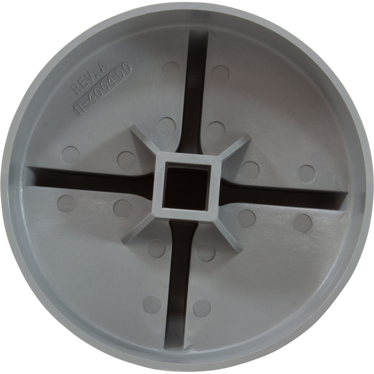 Knob, Dimension One Selector Valve, Skirted, Gray : 7000-102 - Dimension One - 7000-102 - PartsForSpas.com