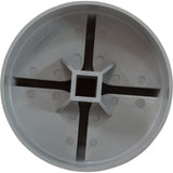 Knob, Dimension One Selector Valve, Skirted, Gray : 7000-102 - Dimension One - 7000-102 - PartsForSpas.com