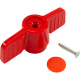 Replacement Handle, 1-1/2" HMIP Ball Valve, Red : HMIP150HANDLE - Generic - 642026002660 - PartsForSpas.com