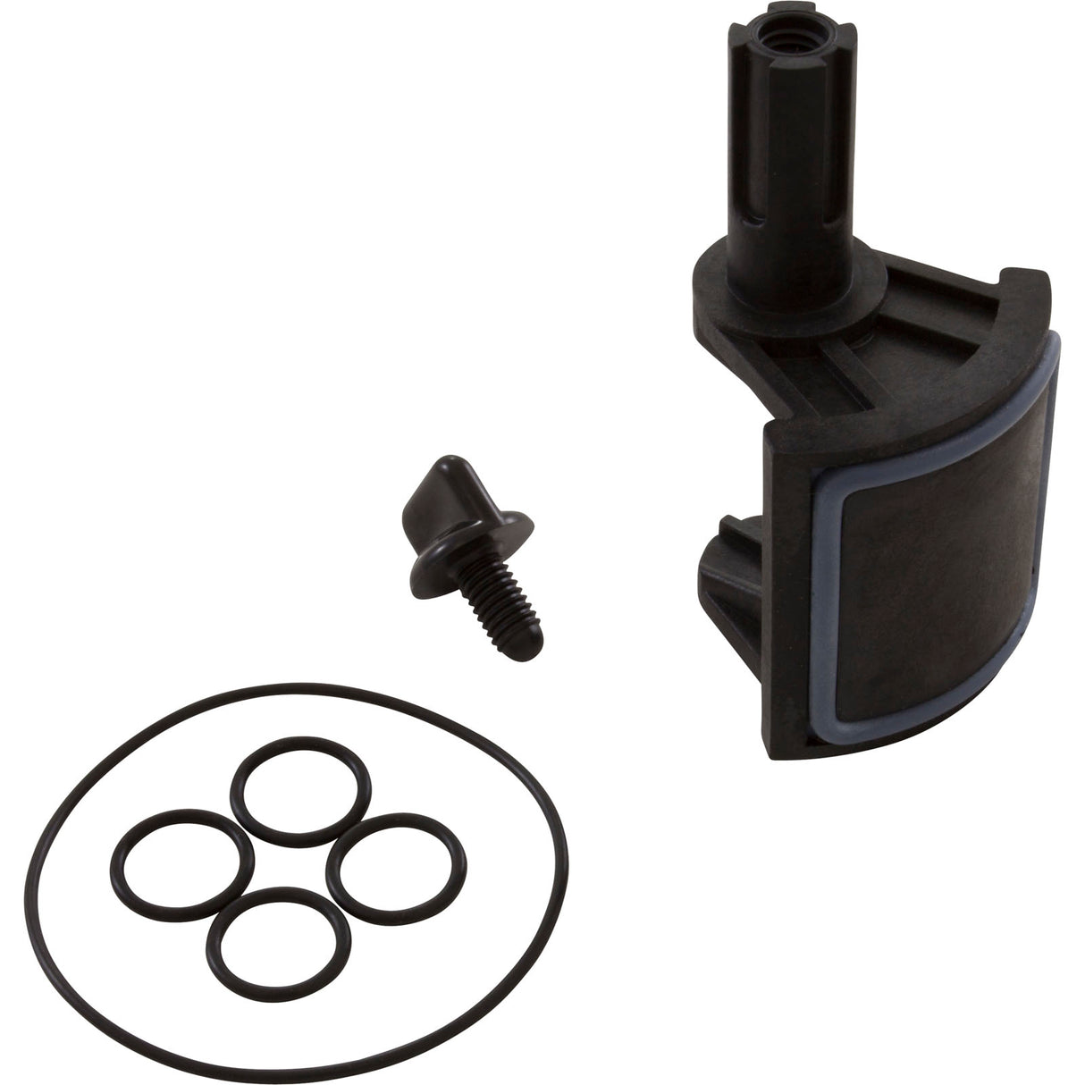 Diverter Assy, CMP, Hydroseal Diverter/Neverlube Rpl, J-Style : 25913-204-850 - Custom Molded Products - 849640020104 - PartsForSpas.com