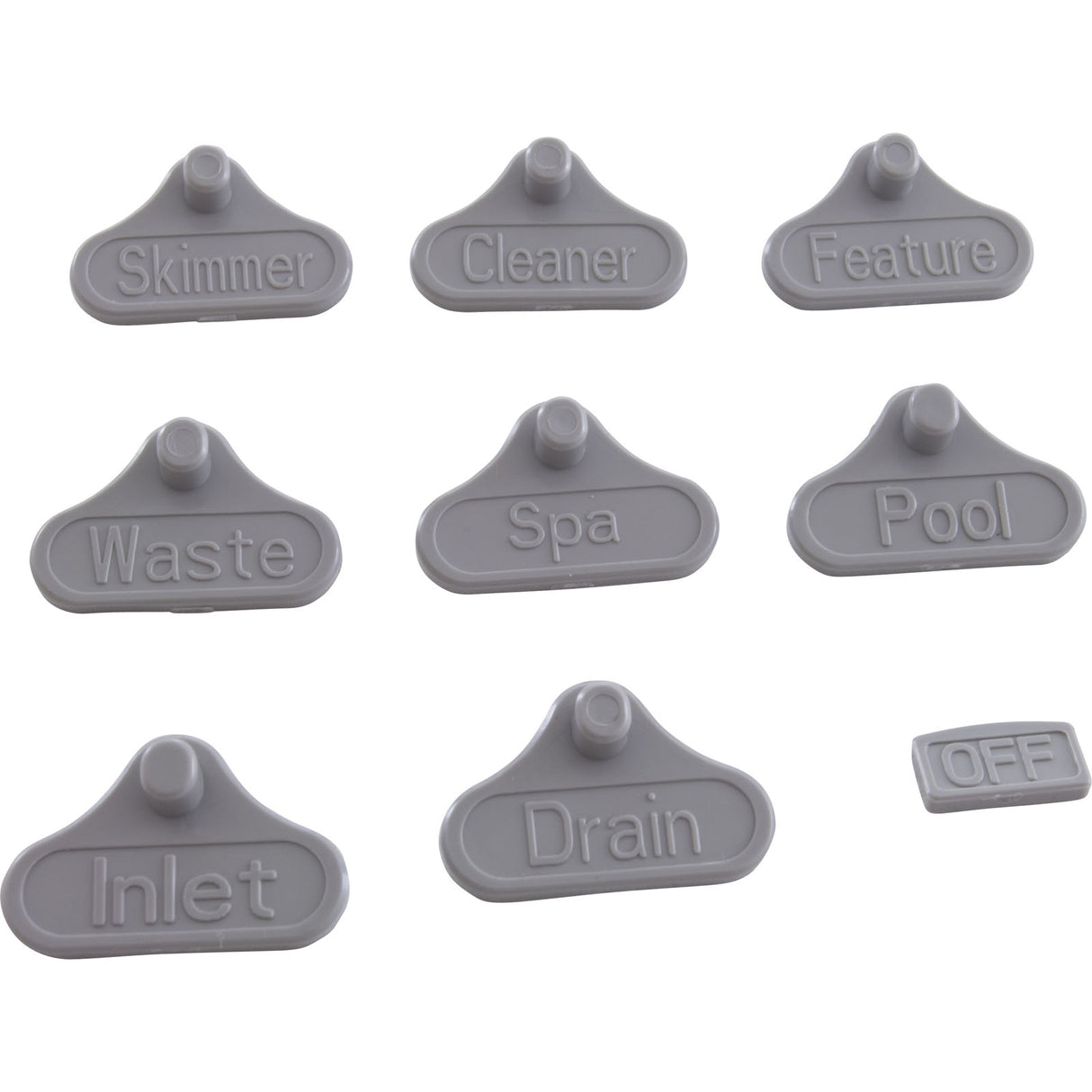Port Marker Kit, CMP Hydroseal Diverter Valve : 25913-204-900 - Custom Molded Products - 25913-204-900 - PartsForSpas.com