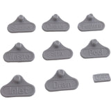 Port Marker Kit, CMP Hydroseal Diverter Valve : 25913-204-900 - Custom Molded Products - 25913-204-900 - PartsForSpas.com