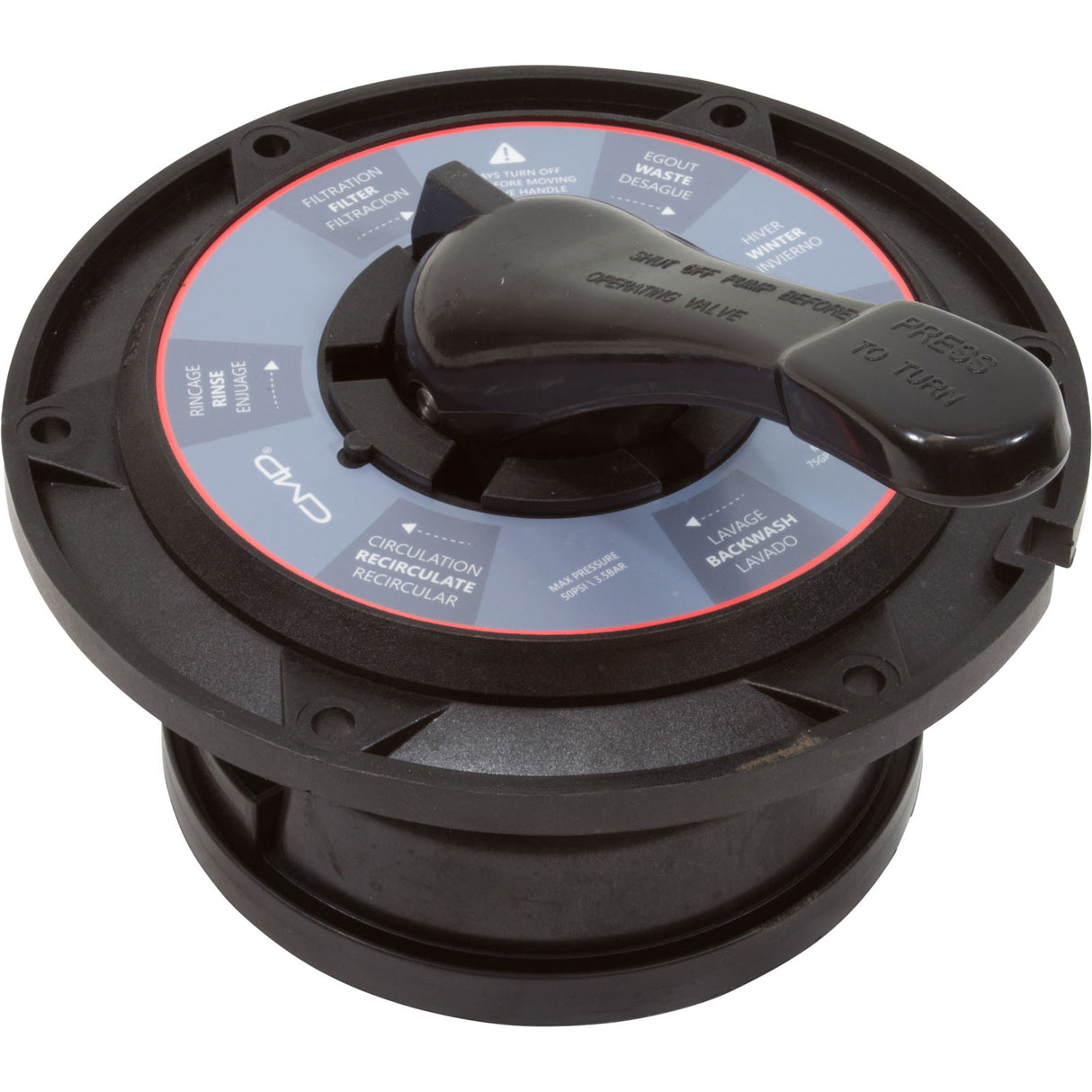 Lid Assy, CMP TM MPV 714, 1-1/2"fpt, Sand (SPX0714BA) : 27515-154-100 - Custom Molded Products - 849640022191 - PartsForSpas.com