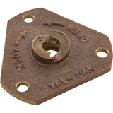 Piston Cap, Anthony Push/Pull Valve, 2", Brass : V34-153 - Val-Pak - 811636022140 - PartsForSpas.com