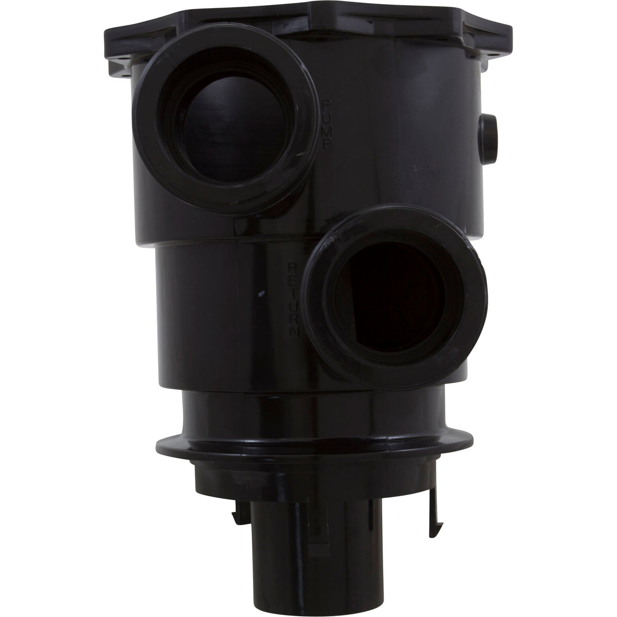 Body, Pentair 2" Top Mount Multiport Valve, 6 Pos, Clamp-On : 270210Z - Pentair - 788379860455 - PartsForSpas.com