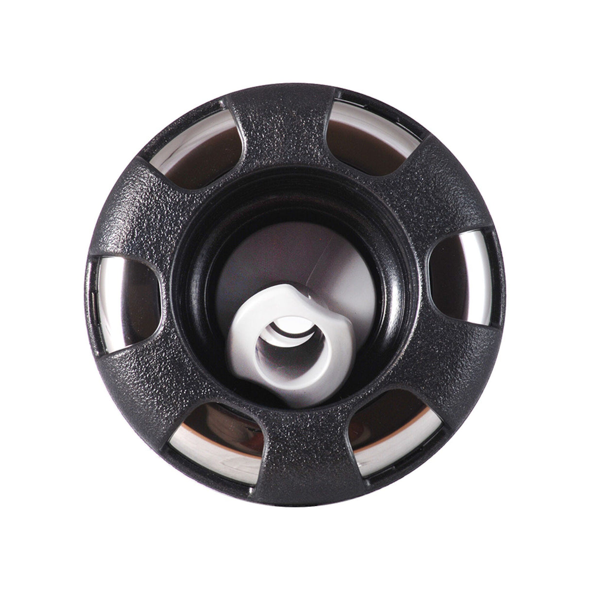 Jet Internal, Waterway Poly Storm, Rotating, 3-3/8" Face, 6-Spoke, Dark Silver/Sterling Silver : 212-8579DSGSSS