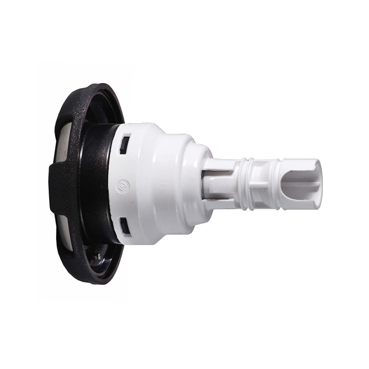 Jet Internal, Waterway Poly Storm, Rotating, 3-3/8" Face, 6-Spoke, Dark Silver/Sterling Silver : 212-8579DSGSSS