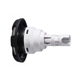 Jet Internal, Waterway Poly Storm, Rotating, 3-3/8" Face, 6-Spoke, Dark Silver/Sterling Silver : 212-8579DSGSSS