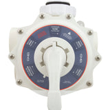 Multi-Port 2In Fpt Valve White S/M Sand : 27505-200-000 - Custom Molded Products - 27505-200-000 - PartsForSpas.com