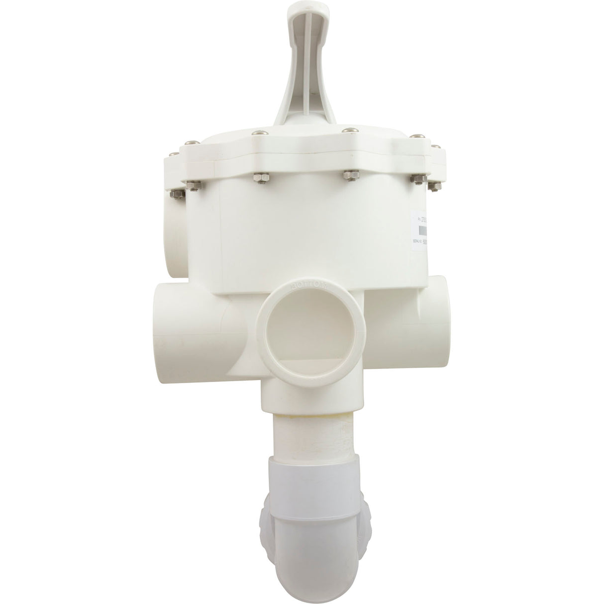 Multi-Port 2In Fpt Valve White S/M Sand : 27505-200-000 - Custom Molded Products - 27505-200-000 - PartsForSpas.com