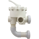 Multi-Port 2In Fpt Valve White S/M Sand : 27505-200-000 - Custom Molded Products - 27505-200-000 - PartsForSpas.com
