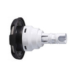 Jet Internal, Waterway Poly Storm, Dual Rotating, 3-3/8" Face, 6-Spoke, Dark Silver/Sterling Silver : 212-8589DSGSSS