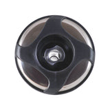 Jet Internal, Waterway Poly Storm, Directional, 4" Face, Swirl, Black/Stainless : 212-0471S