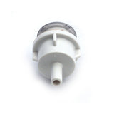 Air Injector, Waterway Top-Flo Straight, 3/8" Barb, Stainless Steel : 670-2390