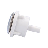 Air Injector, Waterway Top-Flo Straight, 3/8" Barb, Stainless Steel : 670-2390
