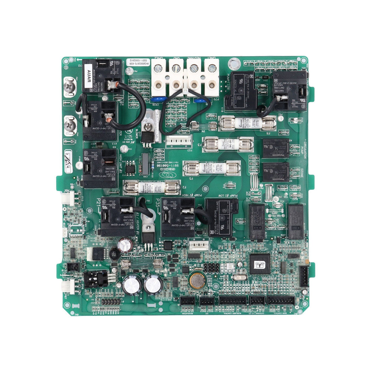 Circuit Board, HydroQuip, 8600 System, MP, JST Cable : 33-0027-R1