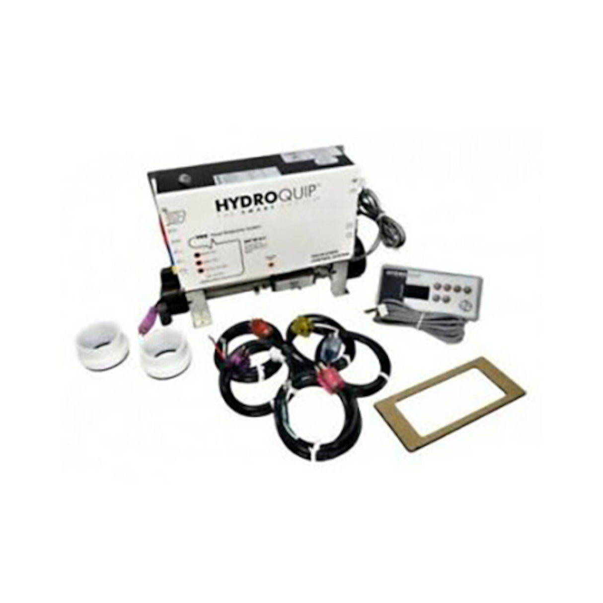 Control System, Hydroquip CS6239, Slide, 240V, 4.0kW, Pump1, Pump2 1 Spd, Blower, Circ Pump, w/ECO-3: CS6239-US-4.0