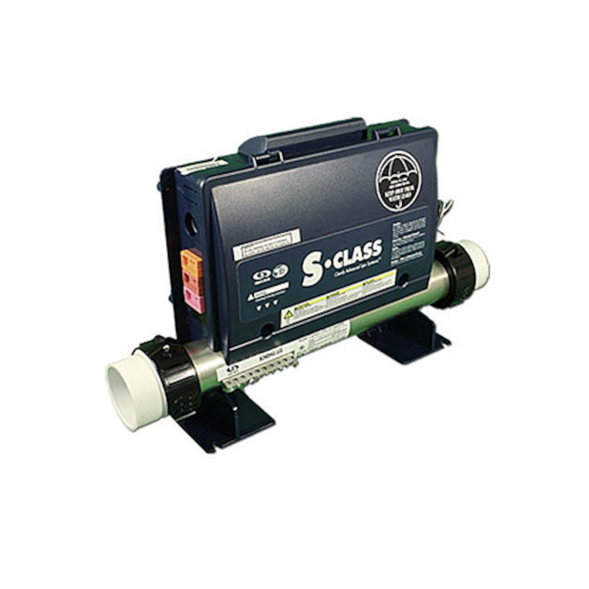 Control System, Gecko Propak, 1.0/4.0kW, Pump1, Blower/Pump2 1 Spd, Mini J&J Receptacle : 3-72-7079