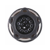 Jet Internal, Waterway Poly Storm, Multi-Massage, 3-3/8" Face, Revo, Dark Silver/Stainless : 212-3621-DSGSG