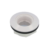 Wall Fitting, Return, Waterway, 1-1/2"FPT x 1-1/2"S w/Nut, Gasket, White : 400-9150