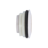 Wall Fitting, Return, Waterway, 1-1/2"FPT x 1-1/2"S w/Nut, Gasket, White : 400-9150