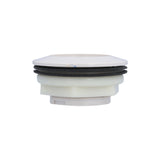Wall Fitting, Return, Waterway, 1-1/2"FPT x 1-1/2"S w/Nut, Gasket, White : 400-9150