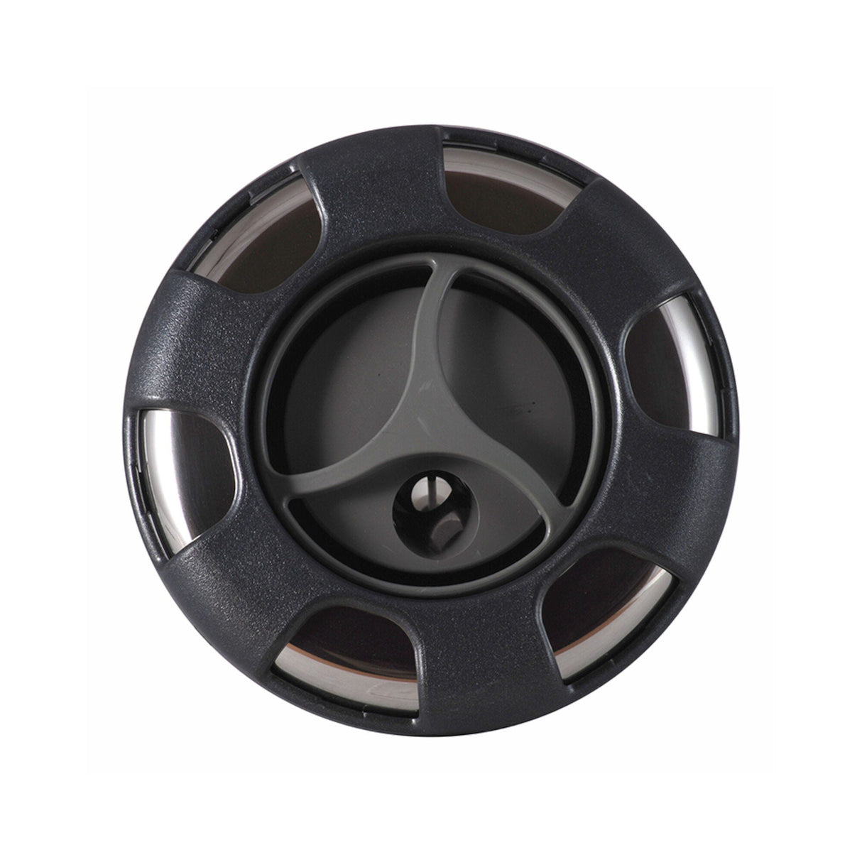 Jet Internal, Waterway Power Storm, Directional, 5" Face, 6-Spoke, Dark Silver/Gray : 212-7709DSG-7S