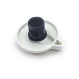 Stem, Air Control, HydroAir Slimline, 1", Teardrop, White : 50-2339