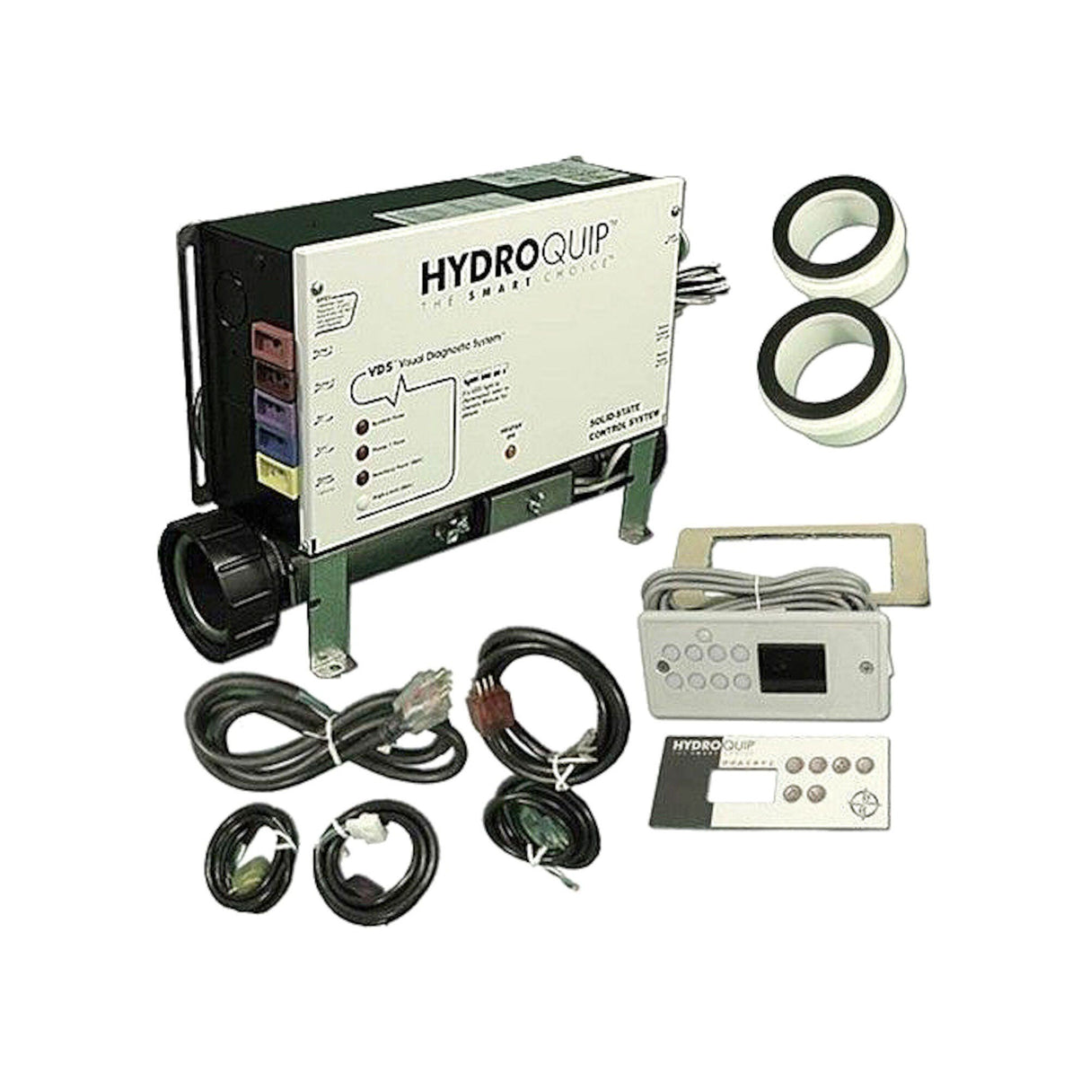 Control System, Kit, HydroQuip CS6229Y, Slide, WiFi Enabled, 115/230V, 5.5kW, Pump1, Pump2 2 Spd, w/k200 : CS6229Y-US