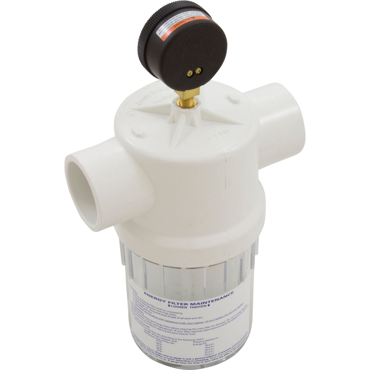 Jandy Pro Series Energy Filter With Gauge : 2888 - Zodiac - 052337001472 - PartsForSpas.com