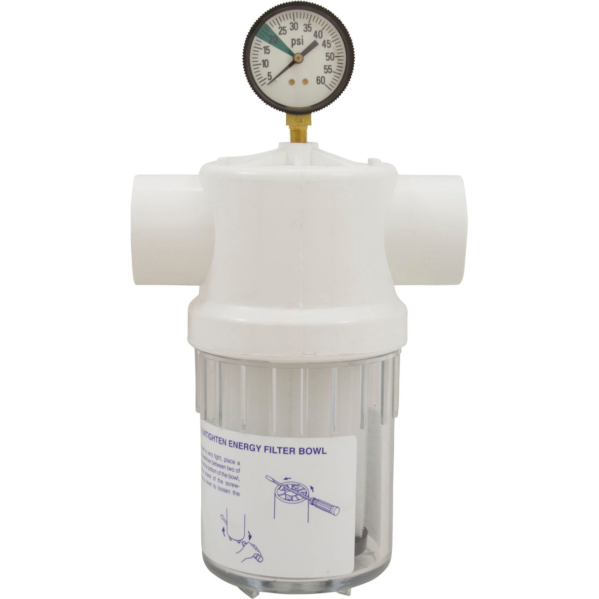 Jandy Pro Series Energy Filter With Gauge : 2888 - Zodiac - 052337001472 - PartsForSpas.com