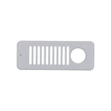 Face, Strip Skimmer, HydroAir, Plate Only, White : 10-6520