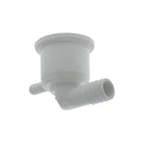 Jet Body,Balboa Micro Jet,3/8"B Air x 3/4"B Water,90 Deg Ell 1-1/8"Hole Size : 47471200