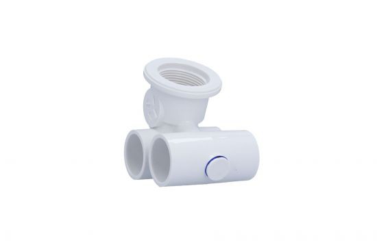 Jet Body,HYDROAIR,Micro Jet,w/Long Nozzle,1"S Air x 1"S Water, 1-3/4"Hole Size : 10-4200