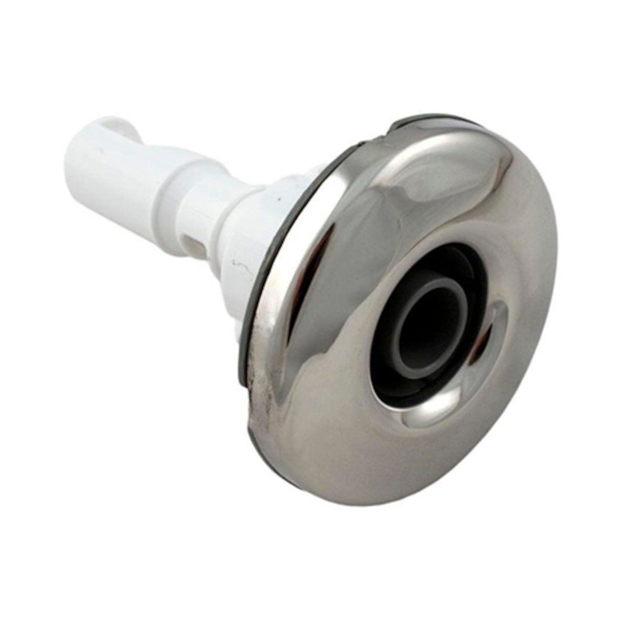 Jet Internal, Waterway Adjustable Cluster Storm, Directional, 3" Extra Large Face, Gray w/Stainless Escutcheon : 229-9977S