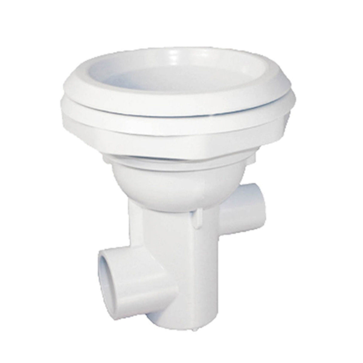 Jet Body Assembly, CMP, Typhoon Whirlpool, 1/2"S Air x 1"S Water, w/Nut and Gasket, 3-3/4" Hole Size : 23850-100-100