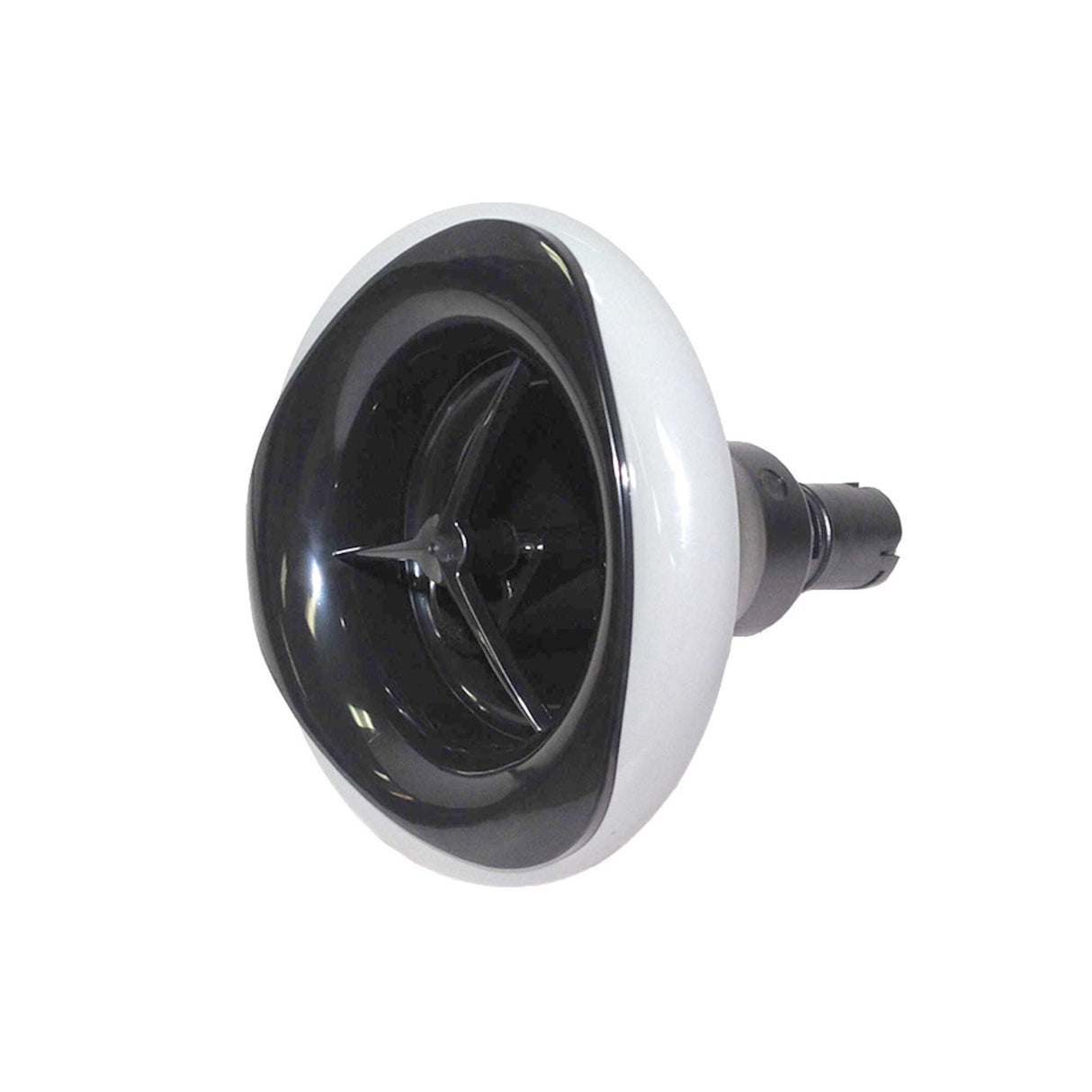 Jet Internal, Rising Dragon, Alpha Face, Pulse, 5" Face, 5-Scallop, Gray : RD203-5510