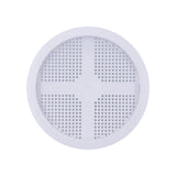 Filter/Skimmer Basket,COLEMAN'94-'08Snap-In,Top Mount Skim Filter,White9.25"ODSnaps On Top Of Coleman Filter : 100540