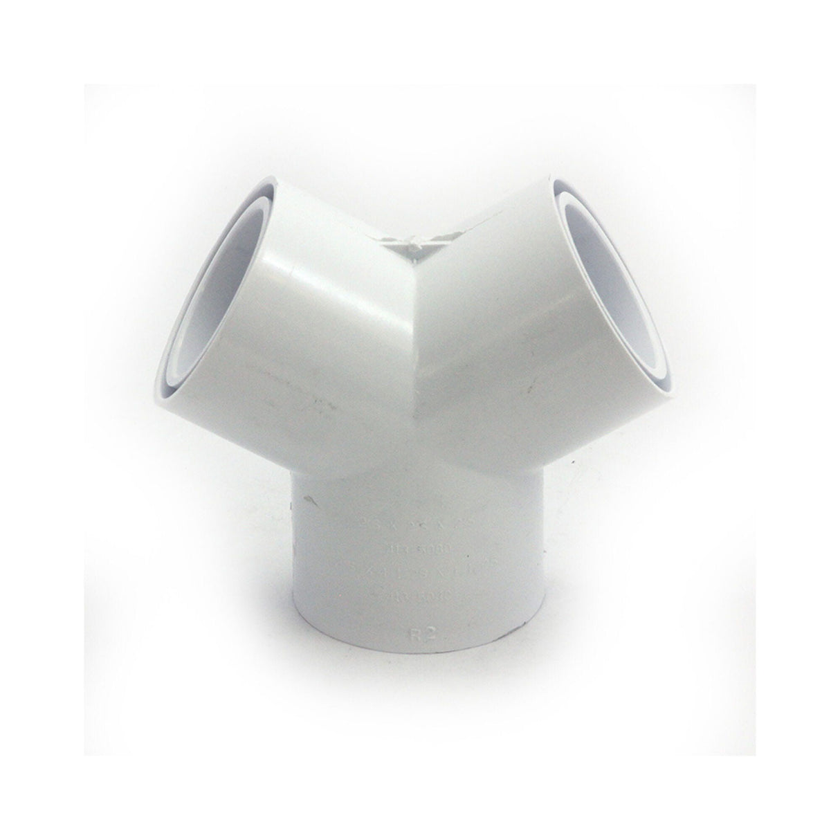 Fitting, PVC, Slip Wye, 120°, 2"S x 1-1/2"S x 1-1/2"S : 413-5040