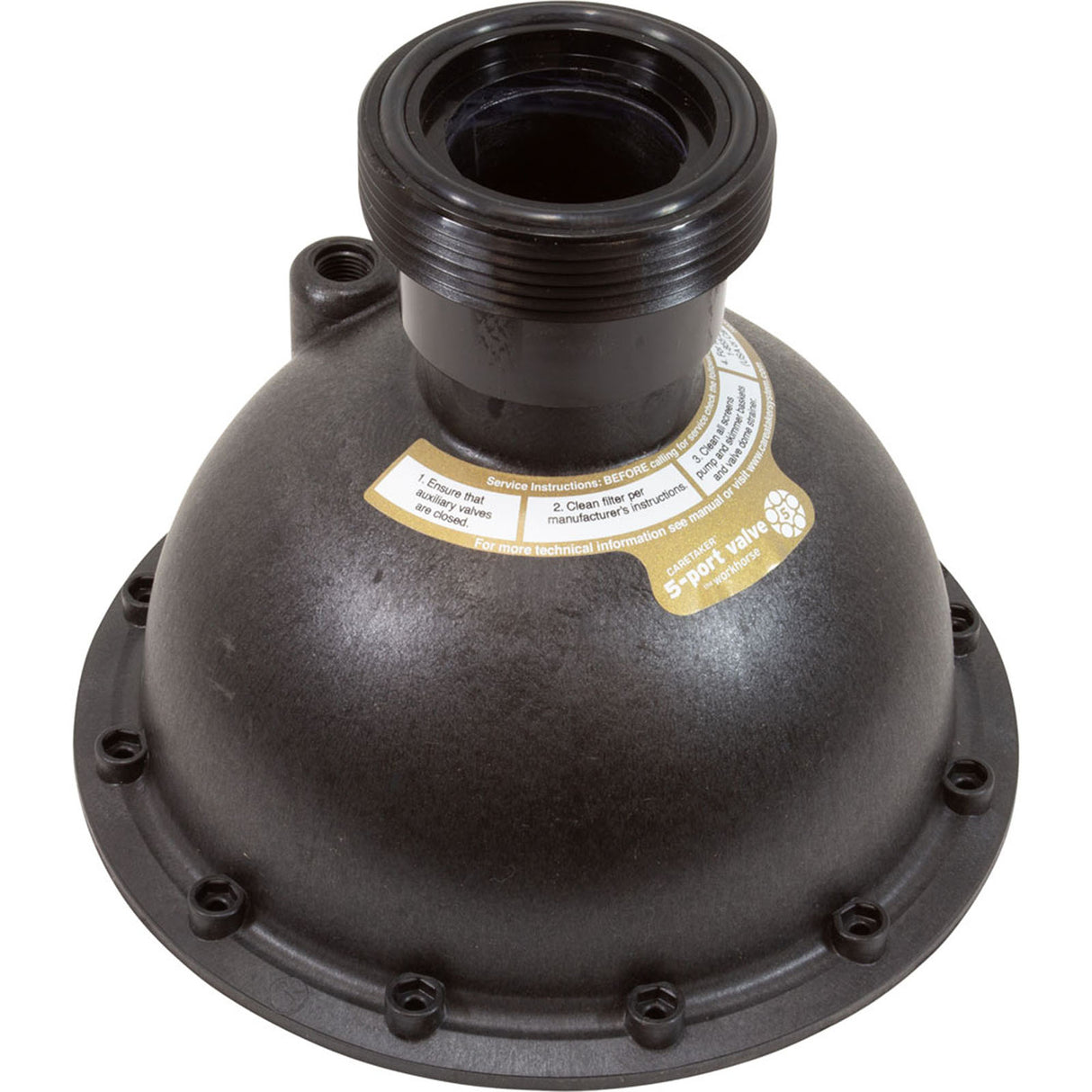 Zodiac Top Housing With Threaded Union Adapter For 5-9-2200 : 3-9-211