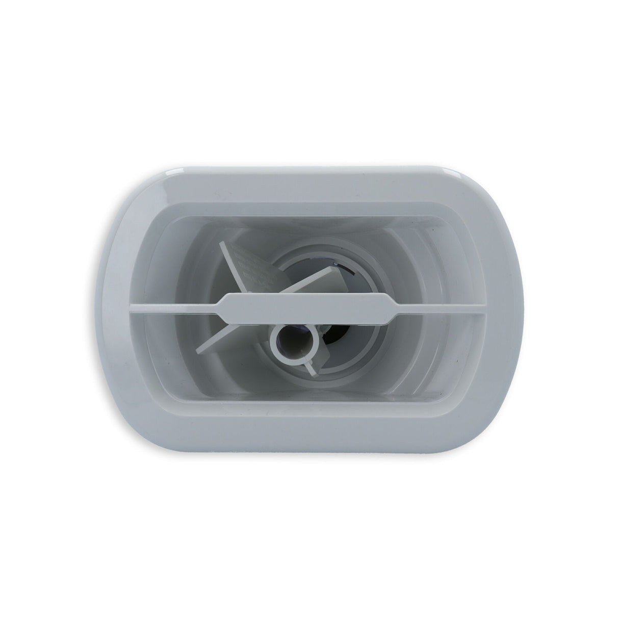 Jet Assembly, HydroAir Verta'ssage, With Backing Plate, Inserts Not Included, 1-1/2"S Water x 1"S Air, White : 16-5650