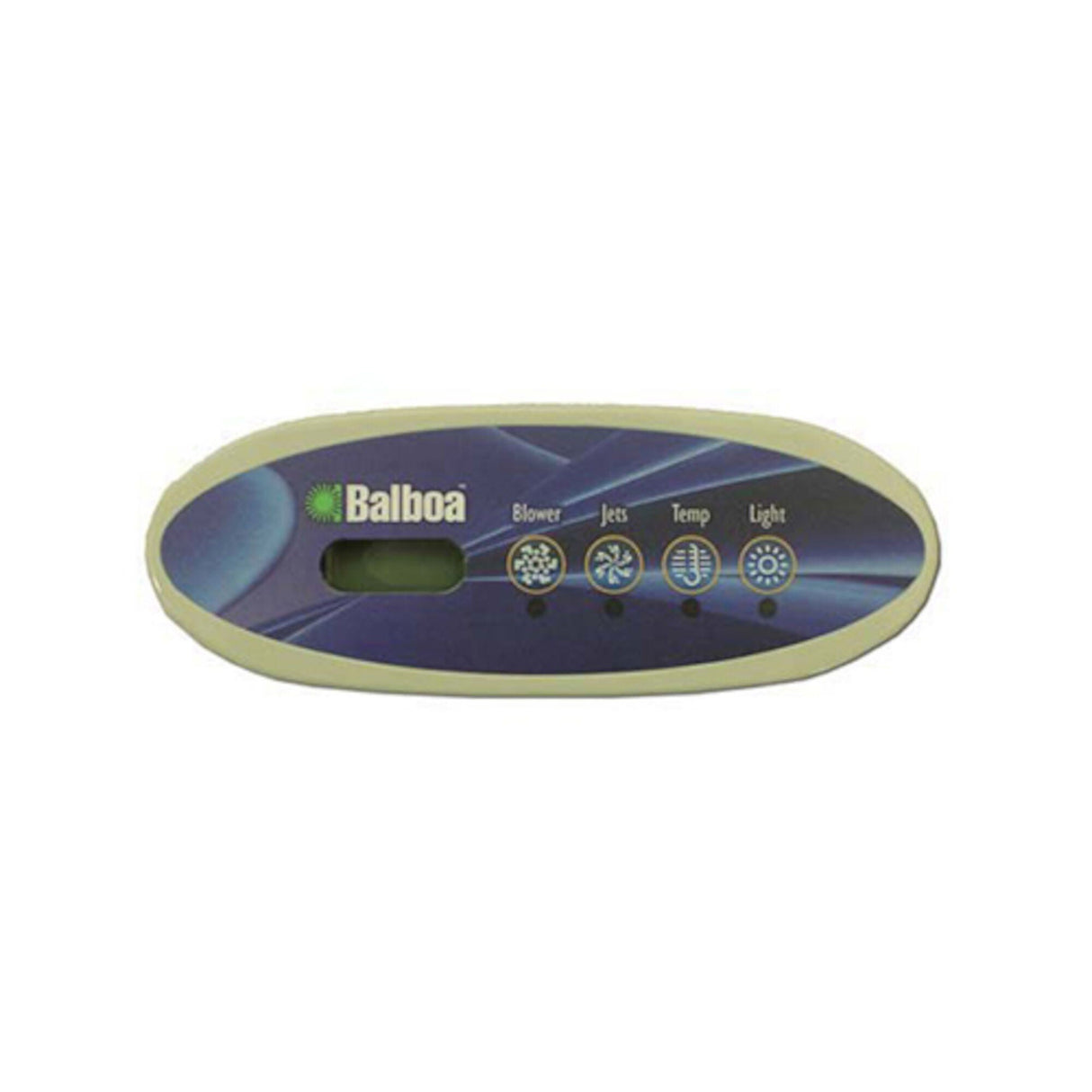 Spaside Control, Balboa MVP/VL240, 4-Button, Gray Bezel, Blower-Jets-Temp-Light : 53643