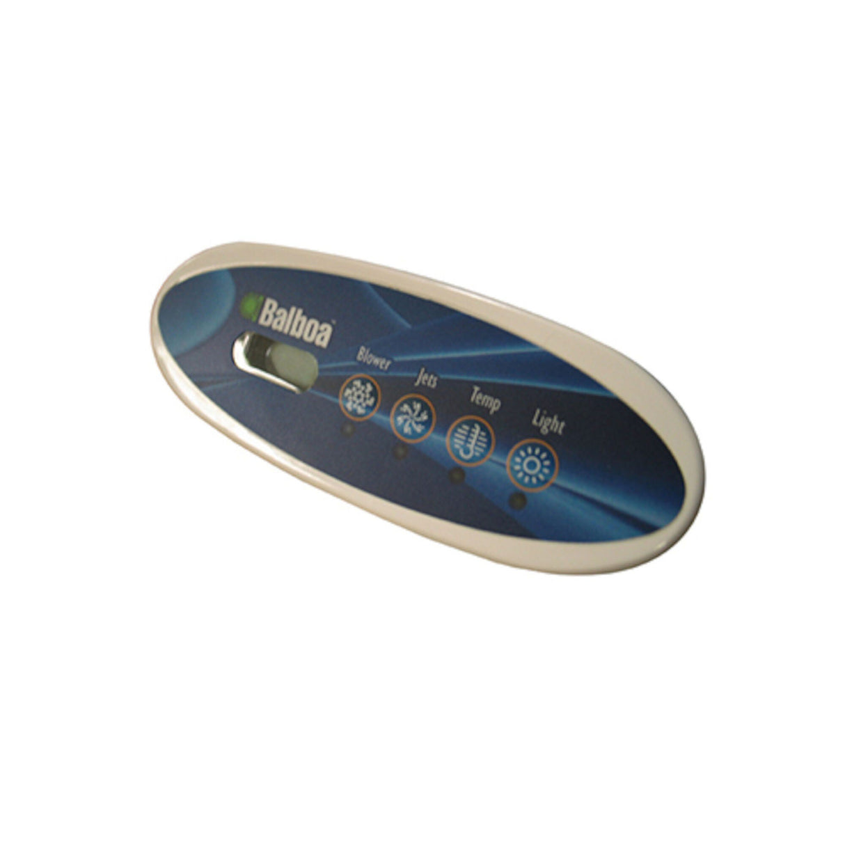 Spaside Control, Balboa, MVP/VL240, LCD, 4-Button, Blower-Jets-Temp-Light, Phone Style Plug : 53565