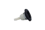 Jet Internal, Waterway, Poly Storm, Gunite, Thread In, Dual Rotating, 3-5/8" Face, Black : 229-8121