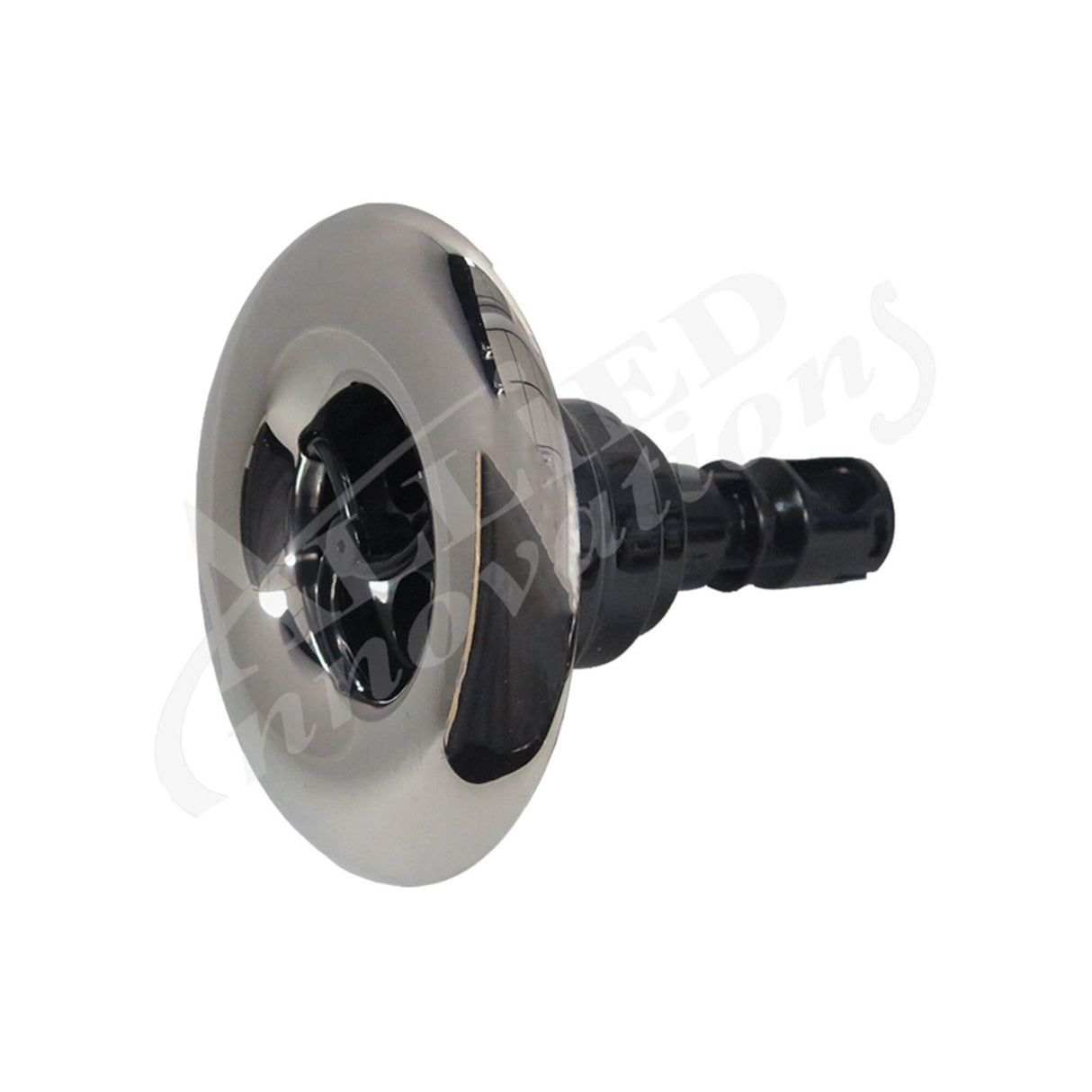 Jet Internal, Rising Dragon, Quantum, Dual Rotating, 4" Face, Smooth, Black/Stainless Steel : RD201-L4421S