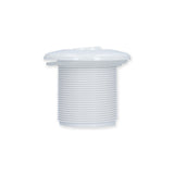 Wall Fitting Assembly, Jet, HydroAir Hydro-Jet, Extended Thread, White : 10-3600