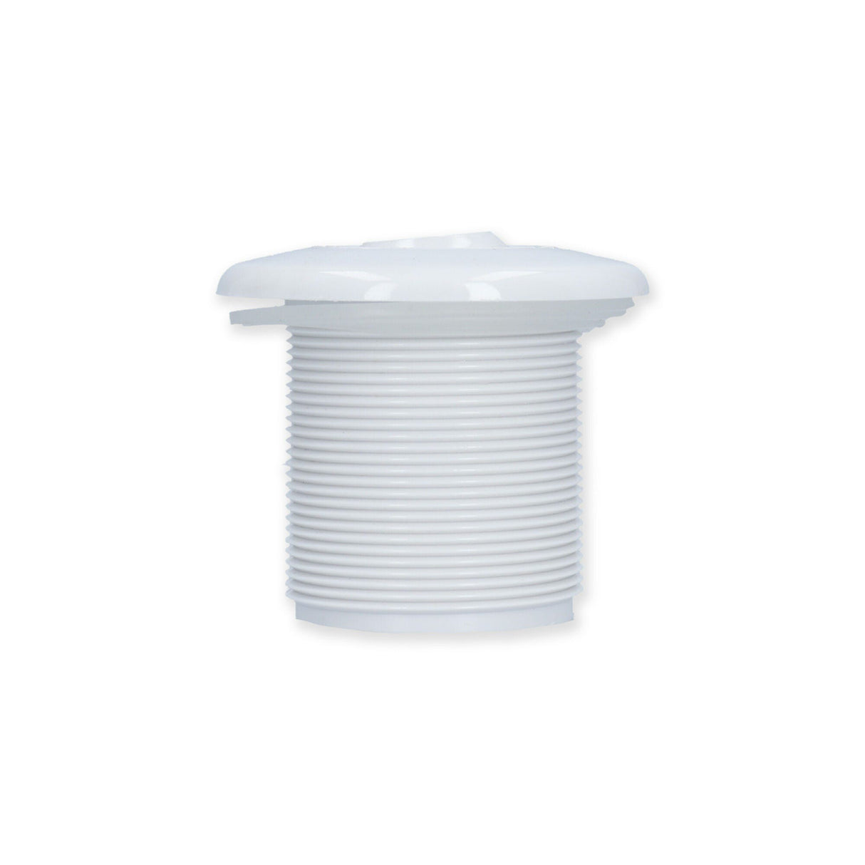Wall Fitting Assembly, Jet, HydroAir Hydro-Jet, Extended Thread, White : 10-3600
